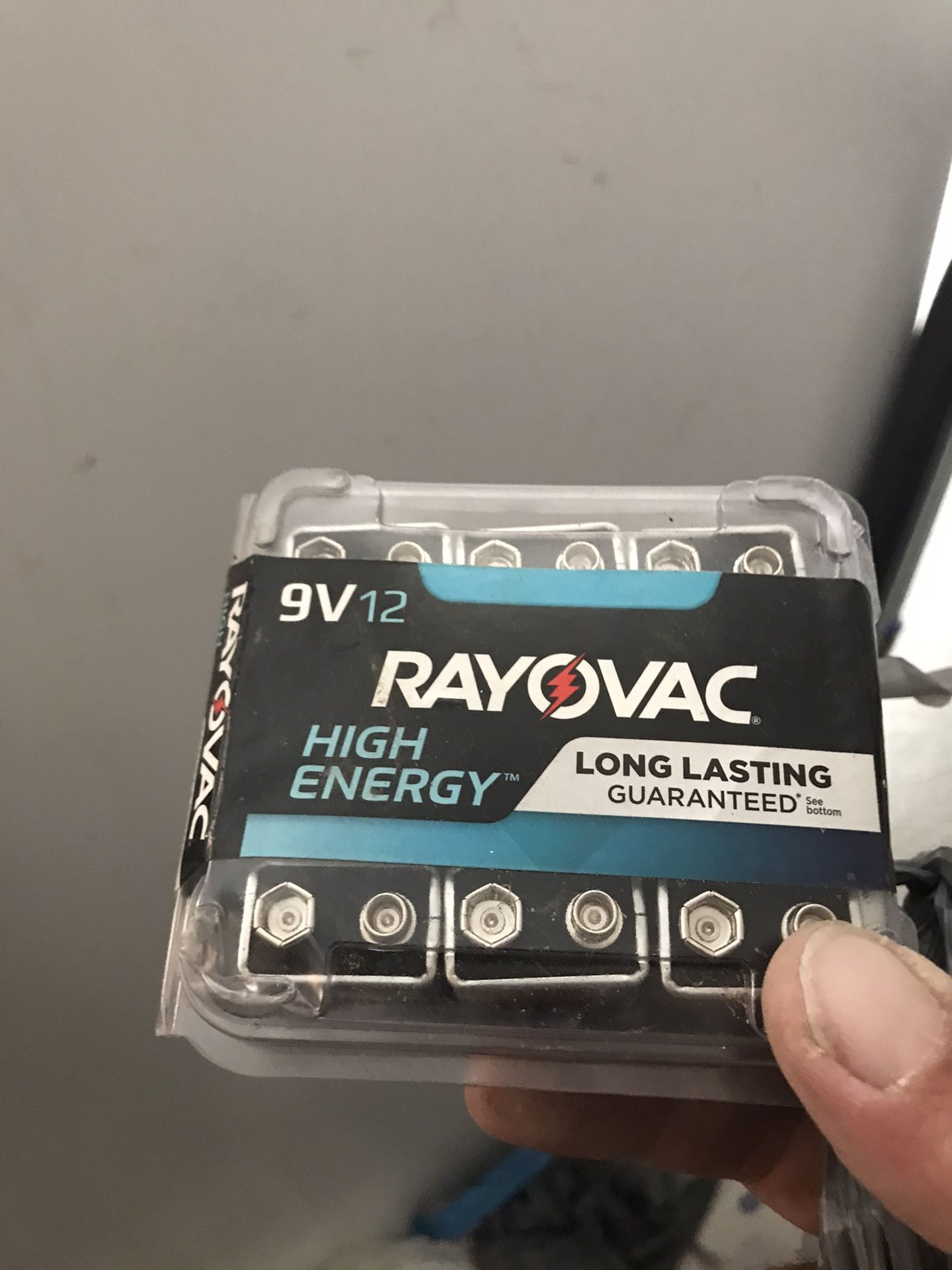 9v batteries. New.