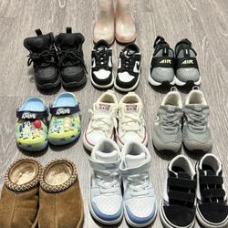 Kids 10 Pairs Of Shoes 