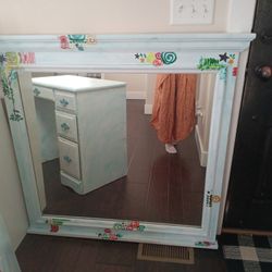 Baby Blue Mirror