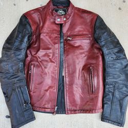 Roland Sands Moto Leather Jacket Size M