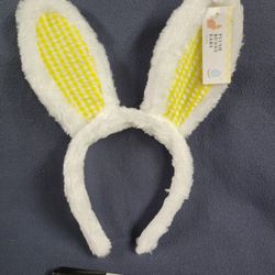Plush Bunny Ears For Child 3+
