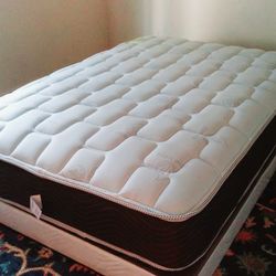 New Full Mattress And Box Spring 2pc