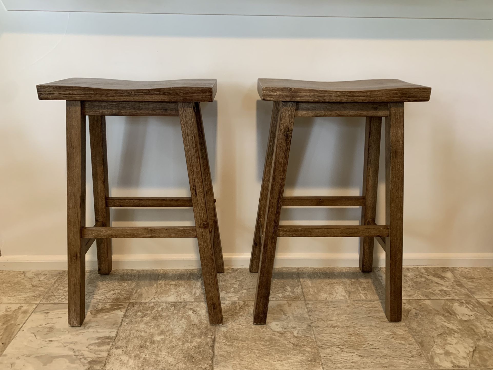 Two 29” Bar Stools