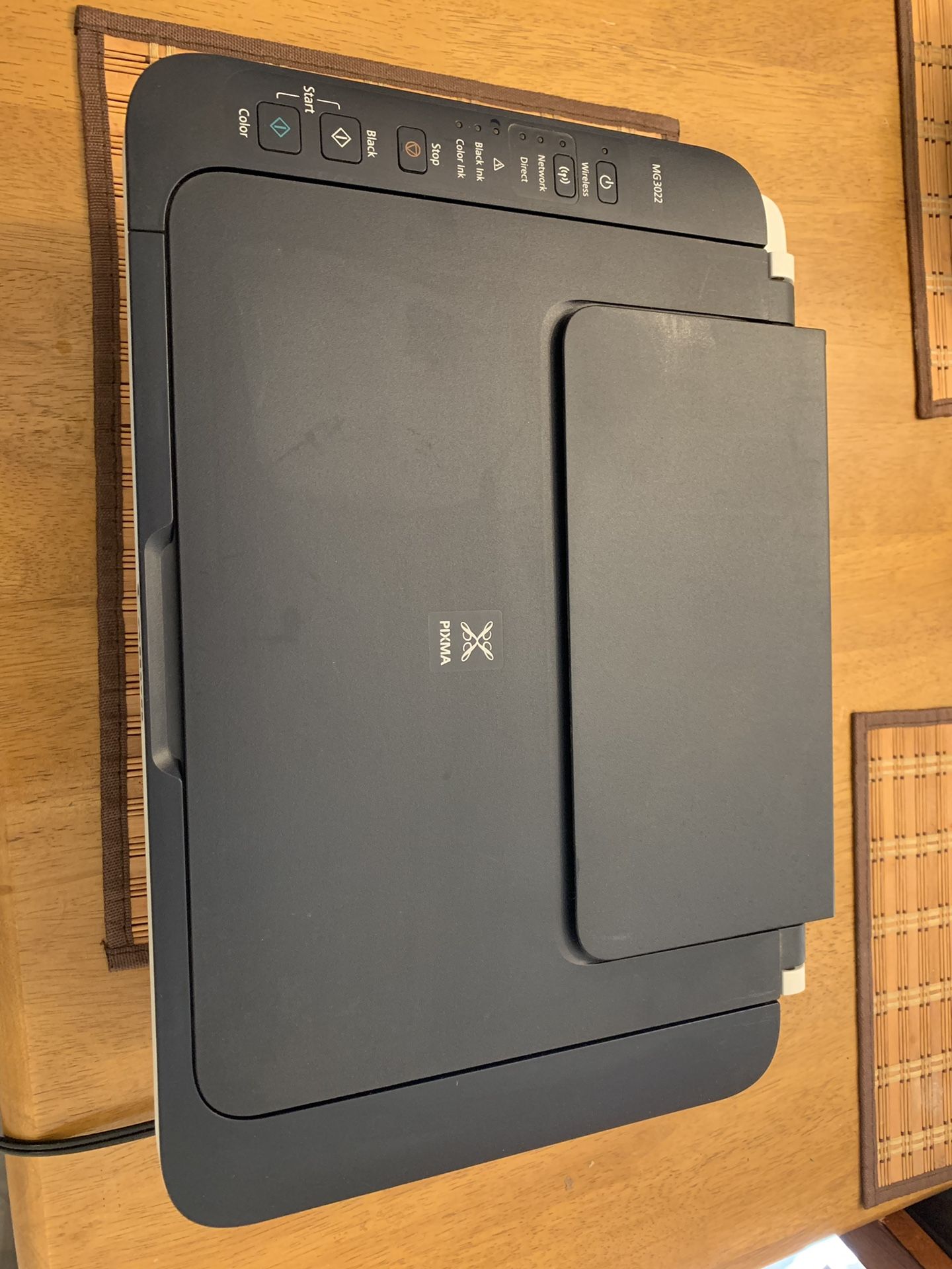 Canon Printer With Brand New Colored Ink Cartridge Unopened