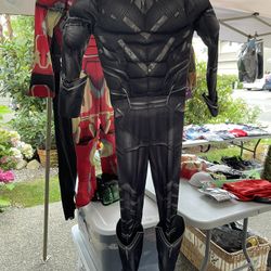 IRONMAN AND BLACKPANTHER HALLOWEEN COSTUMES - $10 EACH