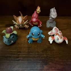 Vintage Tomy Pokemon Figures 