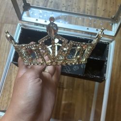 Tiara With Lock Box