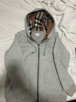 Burberry grey hoodie L