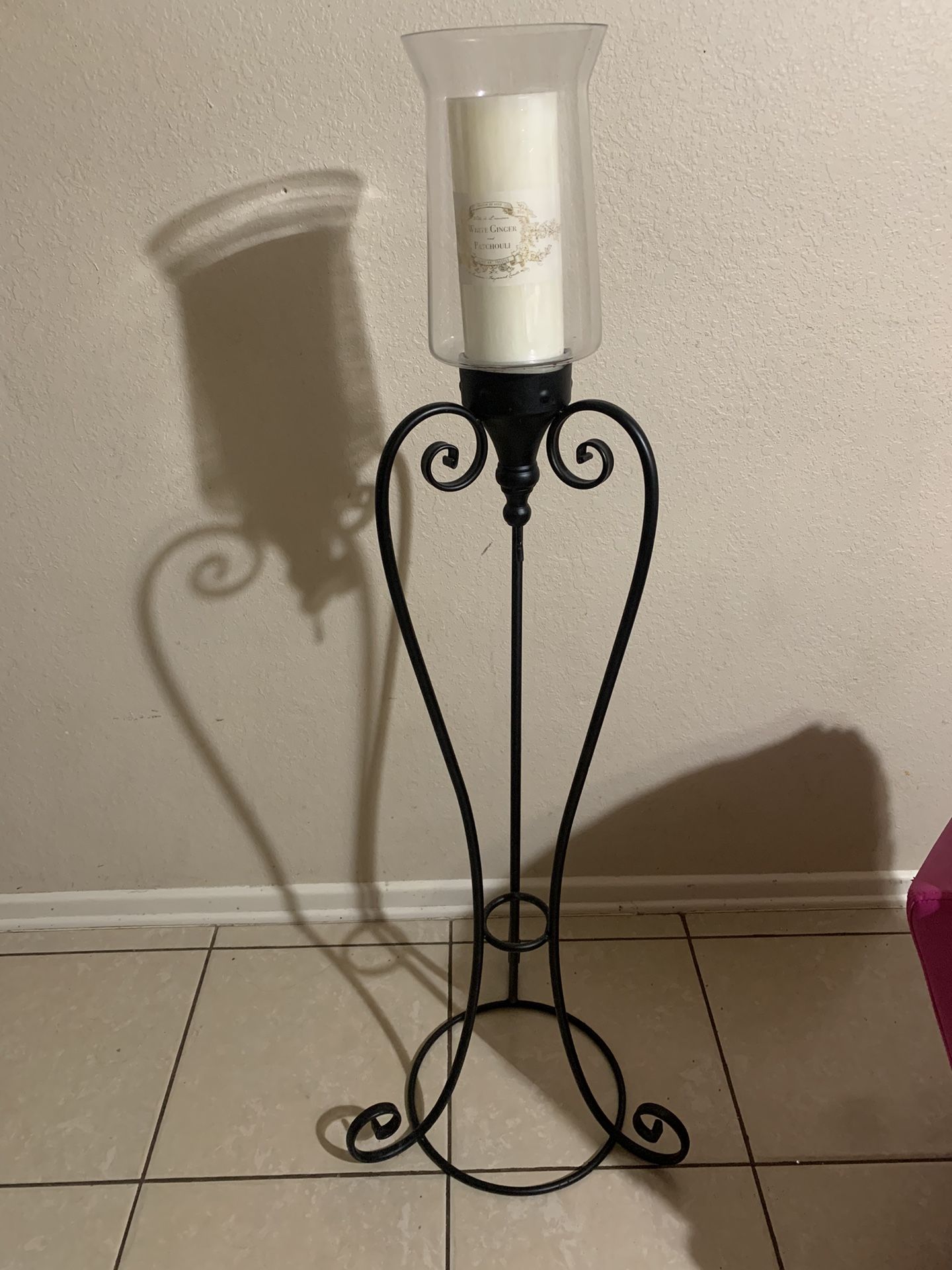 Tall Floor Candle Holder 