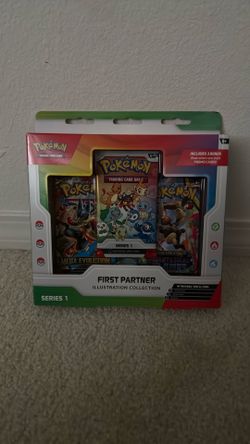 Pokemon First Partner Illustration Collection Series 1