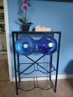 5gl water 💧 storage shelf