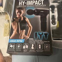 Hy-Impact Cordless Muscle Massager