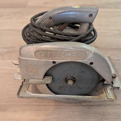 Vintage Craftsman 6 1/2" Circular Saw
