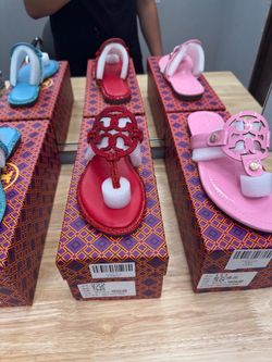Tory Burch Miller Crystal Sandals woman’s size 6