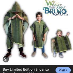 Encanto Bruno Size 11-12 Children ( May Also Fit Adult Small) 
