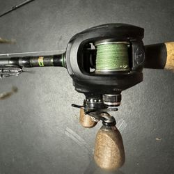 Bass Fishing Setup Left Handed Reel