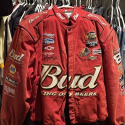 NASCAR Budweiser Leather jacket 