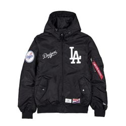 New Era x Alpha Industries x LA Dodgers Bomber Jacket 