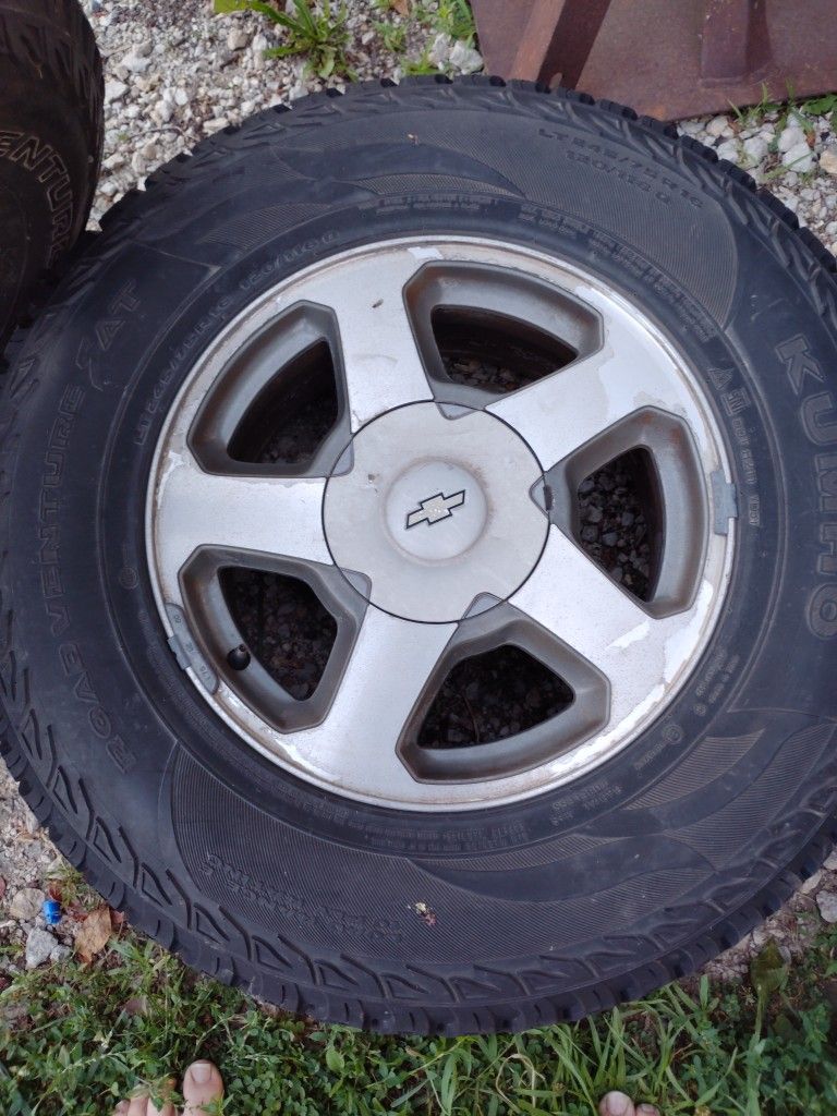 3 Chevy Rims