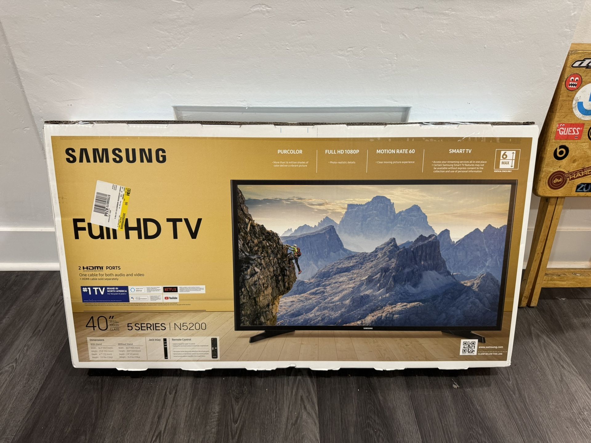 Samsung 40” Full HD Tv