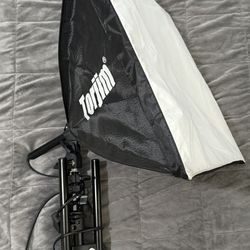 Torjim Softbox Photography Lighting Kit w/ Tripod Stand – Content/Studio Light- With Remote