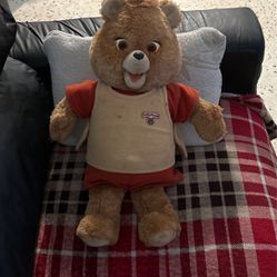 Vintage Teddy Ruxbin Bear