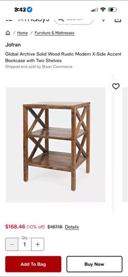 2 foldable bookshelf