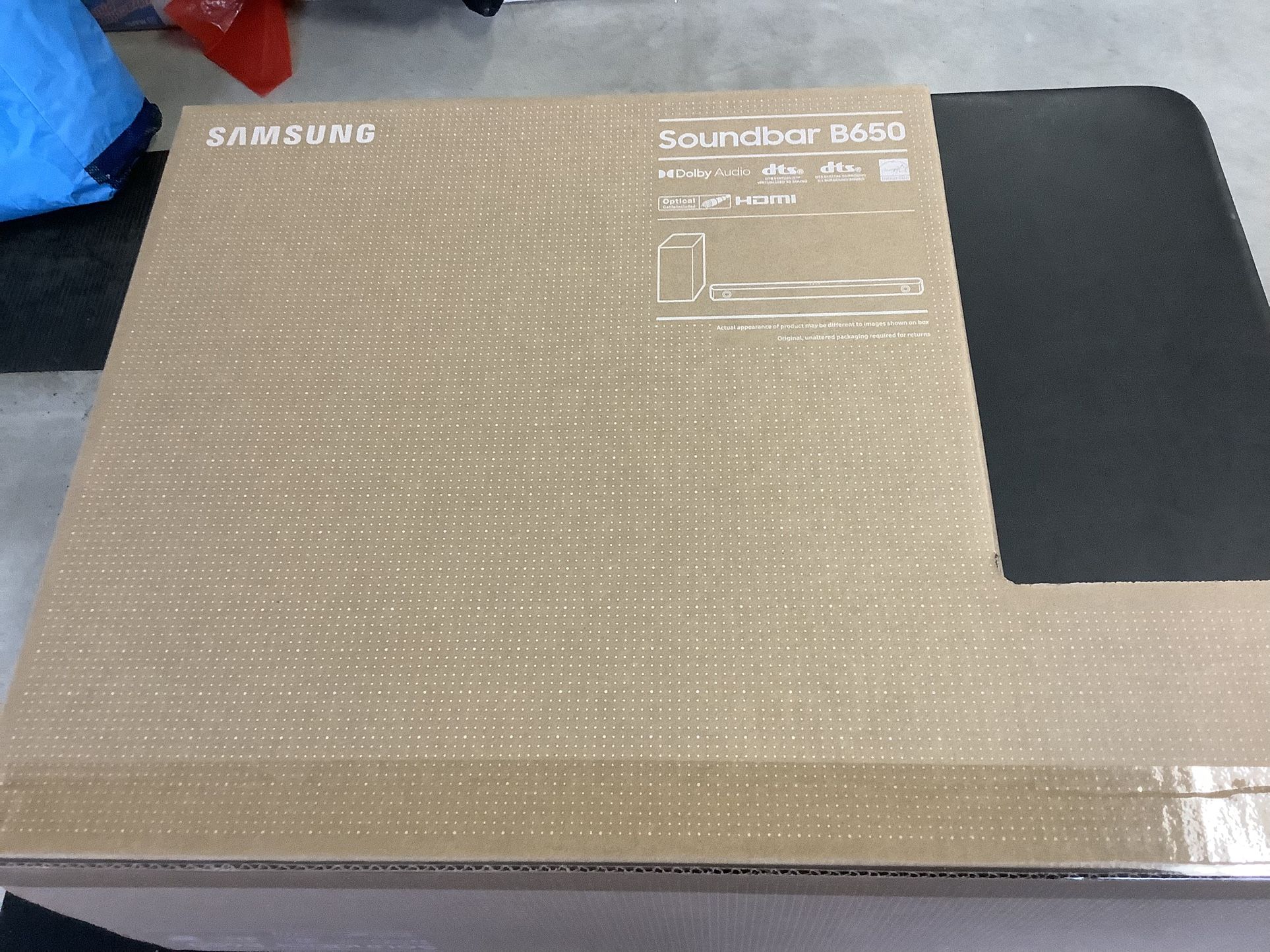 Samsung B650 Soundbar With Sub-Woofer New InThe Box
