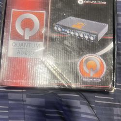 Quantum Audio 8volt Line Driver Series QEQ5 5band Equalizer New! 