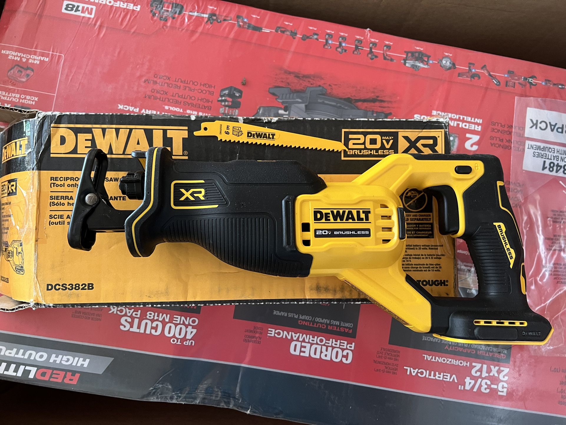 Dewalt saw zall XR brushless