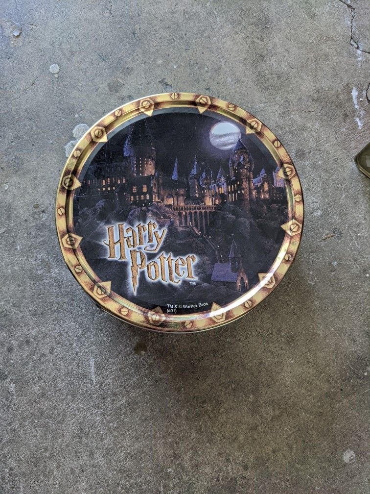 Harry Potter Tin Can