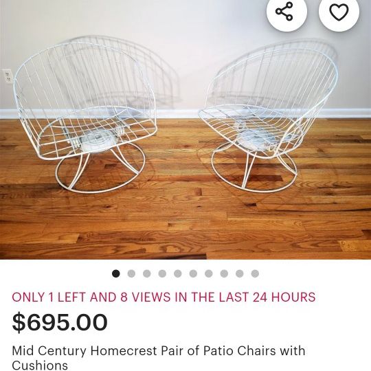 Mid-Century Modern Patio Chairs