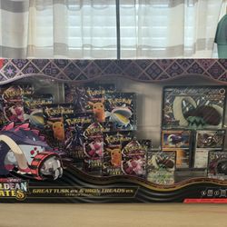 Pokemon TCG 25 Great Tusk Iron Threads Ex Premium Collection