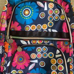 Girls Flower Book bag/Backpack 