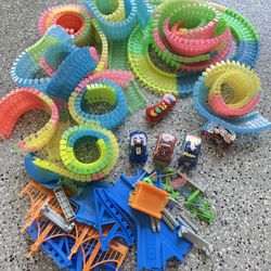 Glow In The Dark Race Tracks For Kids Large Size