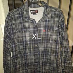 ARIAT FRC PLAID INSULATED SNAP ON JACKET 