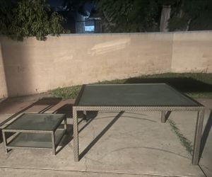DEDON Patio Large Square Table