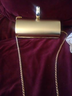 RODO Evening Gold And Platinum Bag.