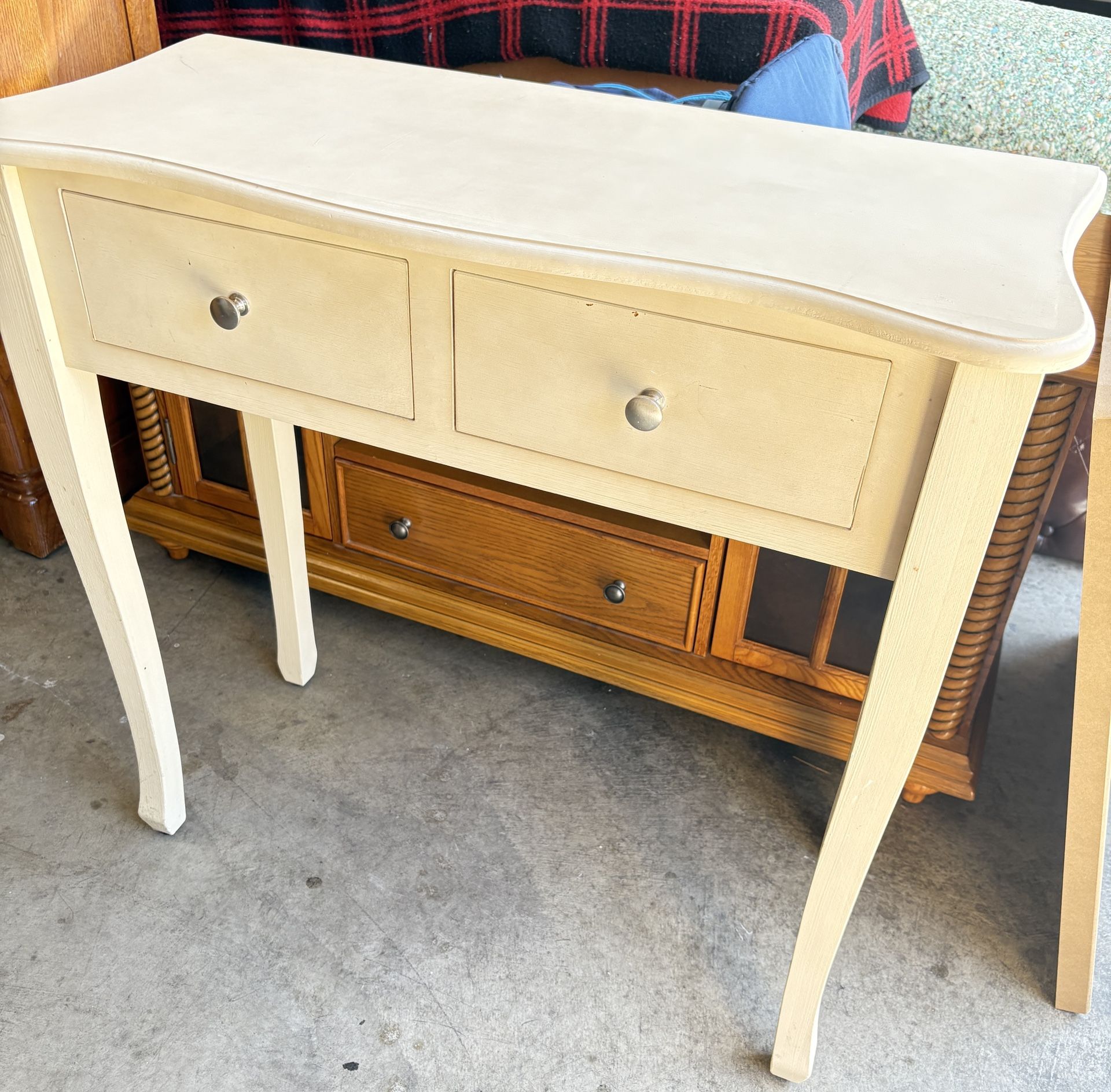 Wood Storage Cabinet With Drawers