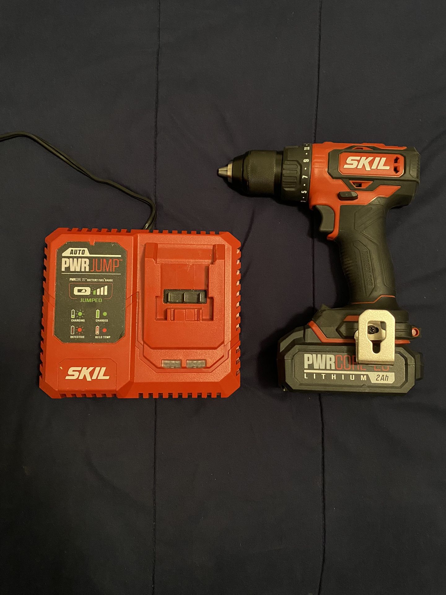 20V Drill And Rapid Charger