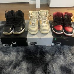 Jordan 11, Jordan 2, Jordan 1
