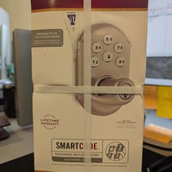 Smart Lock With Keyless Or Keyed Entry