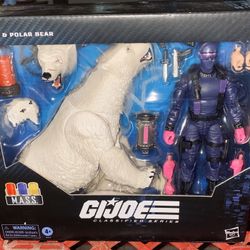 GI Joe Classified Series Snake Eyes & Polar Bear #161 – Deluxe Set New in Box
