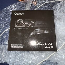 Canon G7x Mark iii