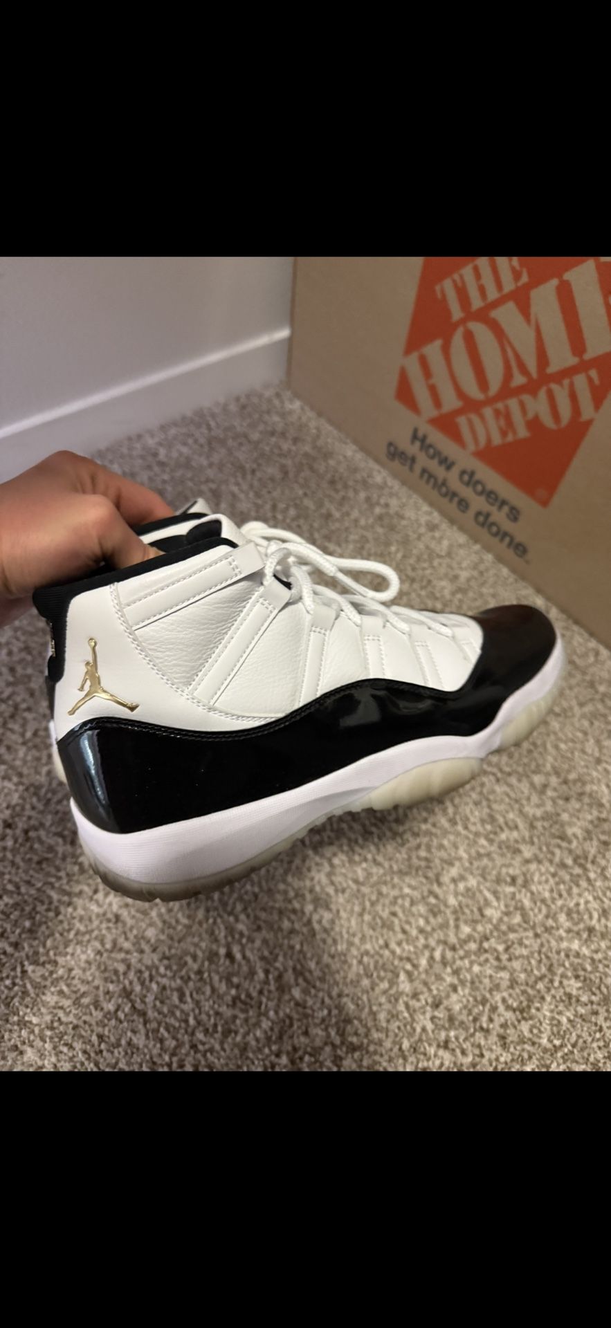 DMP Gratitude Jordan 11s Size 11.5