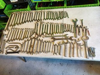 Wrench tools mix bundle metric and SAE 100 PCs