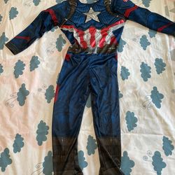 Halloween - Captain America Costume For Kids