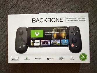 Backbone One Mobile Controller for iPhone iOS Lightning Black Low Latency
