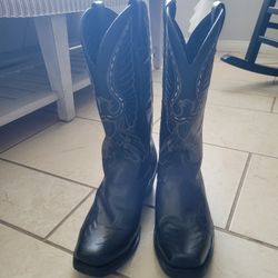 Size 10 Black Laredo Mens Boots 