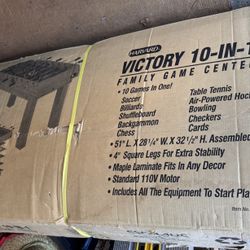 Brand New Harvard 10-1 Family Game Center 